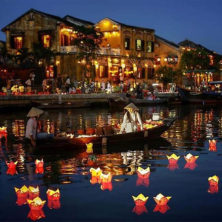Qualia De Hotel Hoi An - Rooftop Bar City View ภายนอก รูปภาพ