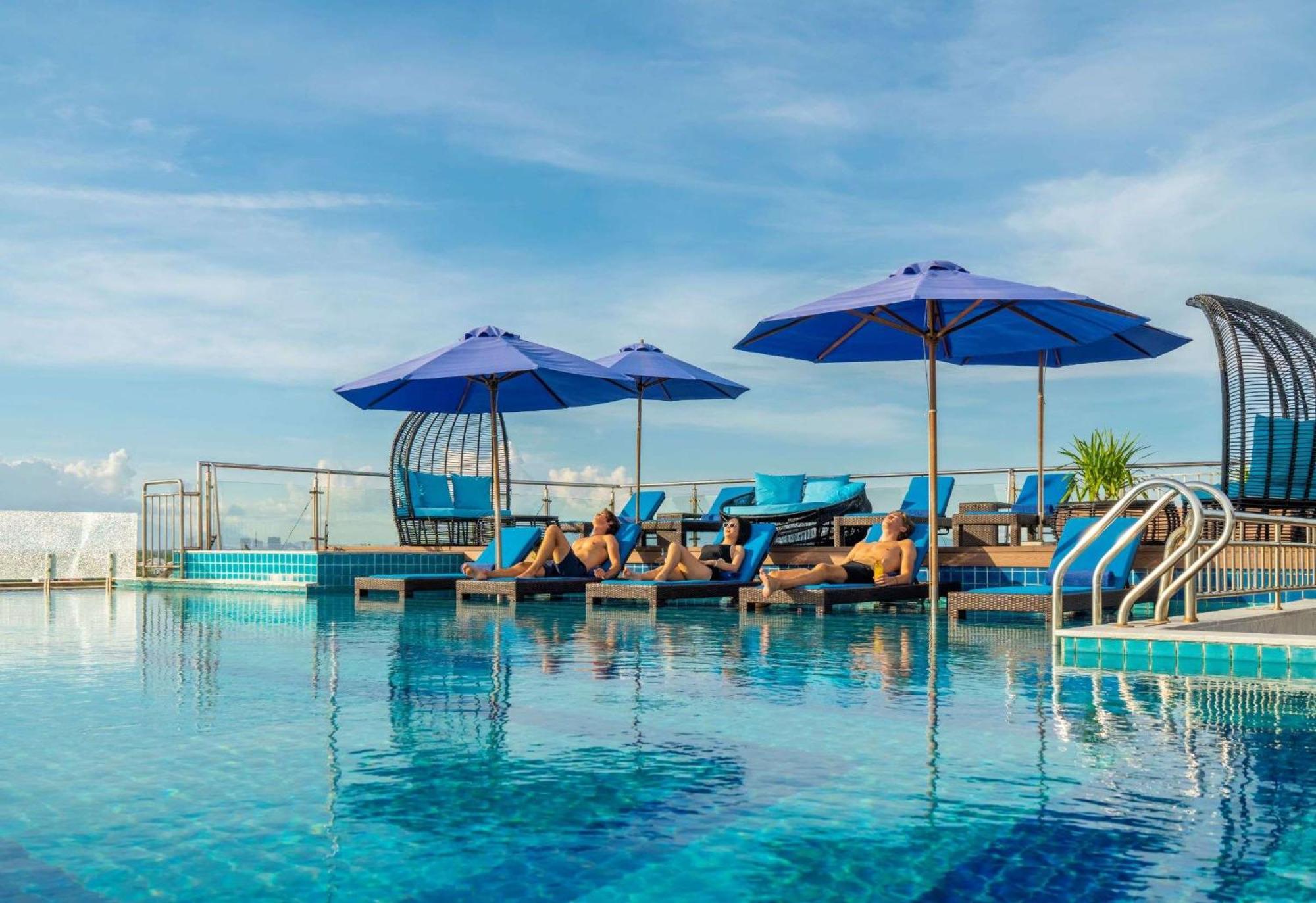 Qualia De Hotel Hoi An - Rooftop Bar City View ภายนอก รูปภาพ